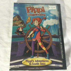 Pippi Longstocking: Pippi's Adventures on the South Seas DVD 1997 New Sealed